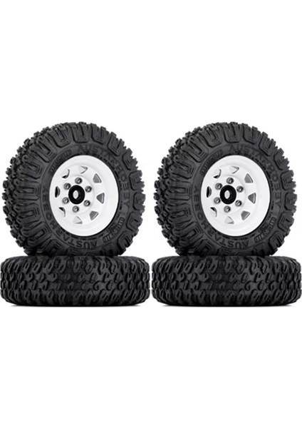 Jantlar Lastikler Seti 110 Rc Paletli Araba Axial Yeti Jr Tamiyaa (Yurt Dışından)