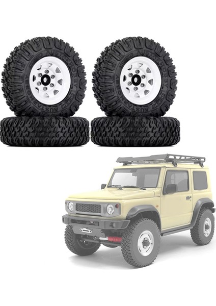 Jantlar Lastikler Seti 110 Rc Paletli Araba Axial Yeti Jr Tamiyaa (Yurt Dışından)