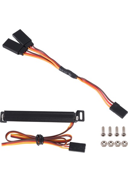 TRX4M 1/18 Rc Tırmanma Araçları Parçaları Için 16 LED Tavan Lambası Işık Çubuğu (Yurt Dışından)