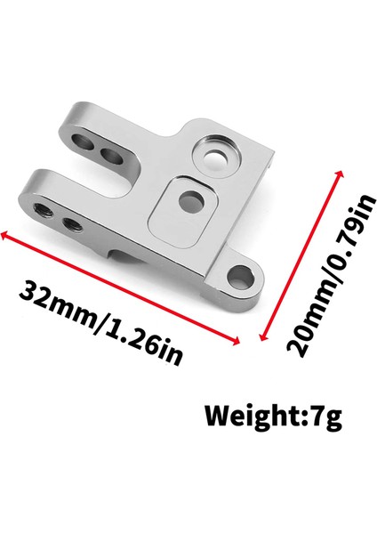 7075 Cnc Metal Panhard Montajı Traxxas Trx4 Trx6 110 Rc Araba Için (Yurt Dışından) fiyatları