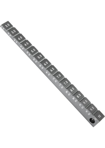 Ayarlanabilir Cetvel Sürüş Yüksekliği 3-10MM Tekerlek Jant Eğimi Rc Araba Titanyum (Yurt Dışından)