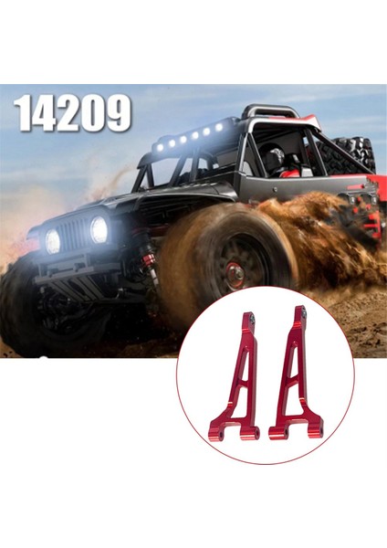 Go 1/14 Rc Araba Parçaları Için Üst Salıncak Kolu Parçaları (Kırmızı) (Yurt Dışından)