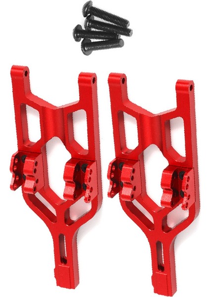 Traxxas 110 Rc Araba Kırmızı Için Ileri ve Geri Alt Kol Salıncak Kolu Kiti (Yurt Dışından)