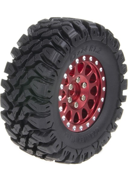 4 Adet 62X24MM 1.2 In Jant 118 124 Rc Araba TRX4M Eksenel SCX24 AX242 (Yurt Dışından)
