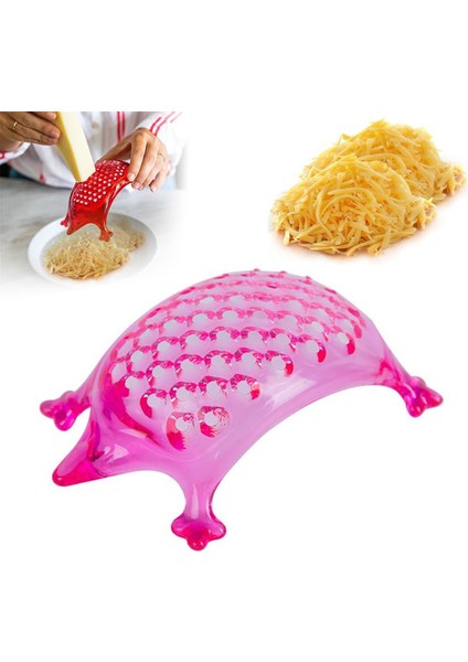 Peynir Rendesi Hedgehog Manuel Rende Küçük Peynir Rendesi Kırmızı (Yurt Dışından)