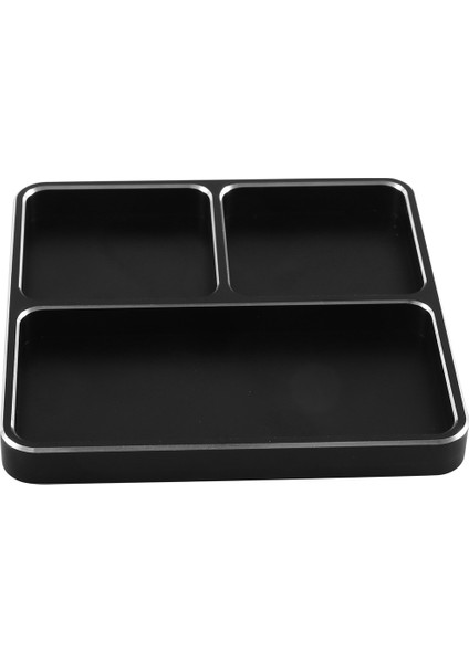 100X100MM Metal Vidalar Tepsi Vidaları Tutucu Plaka Siyah+Gümüş Kenar (Yurt Dışından)
