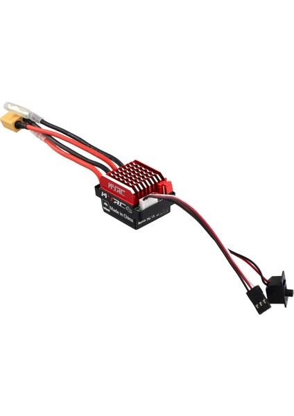 60A Esc Rc Araba Esc Fırçalı Elektrikli Hız Kontrol Cihazı XT60-FIŞ (Yurt Dışından)