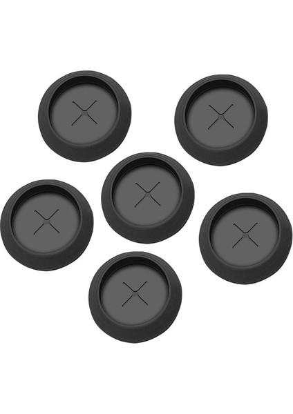 6'lı Paket Kauçuk Et Probu Grommet Yedek Parçaları (Yurt Dışından)