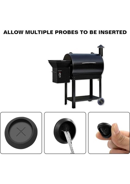 6'lı Paket Kauçuk Et Probu Grommet Yedek Parçaları (Yurt Dışından)