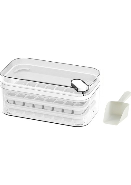 Buz Kalıbı Buzdolabı Dondurucu Alet Saklama Kutusu Kapağı Kürek Seti Sarı (Yurt Dışından) fiyatları