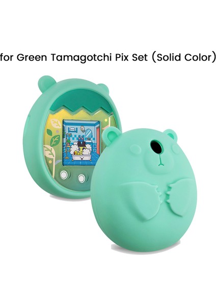 Tamagotchi Pix Sanal Evcil Hayvan Makinesi Için Silikon Kılıf ve Askı C (Yurt Dışından) fiyatları