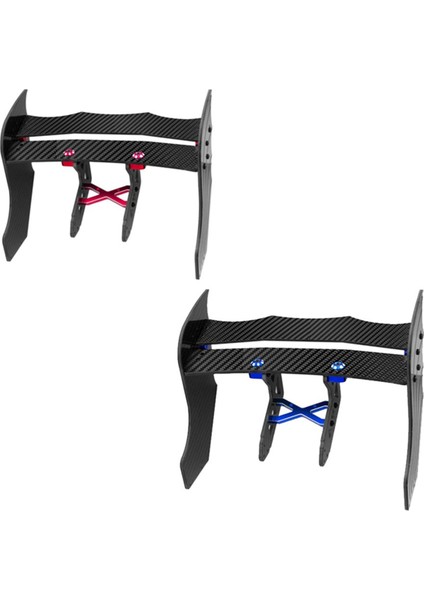 Karbon Fiber Rc Araba Yan Plaka Koruyucu Ayak Pedalı Yan Etek Seti (Yurt Dışından)