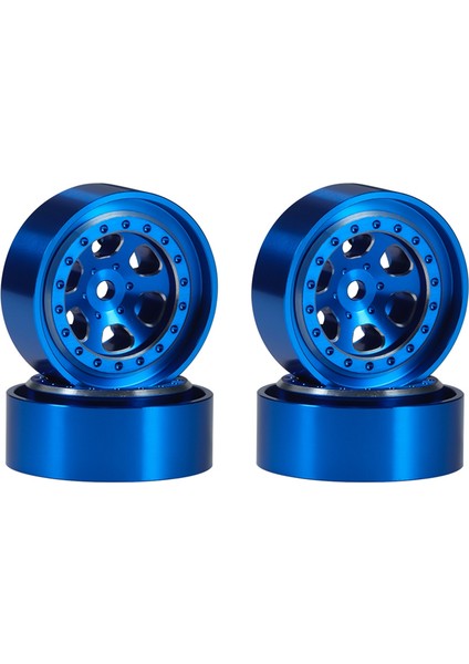 4 Adet 1.3 Inç Metal Beadlock Jant TRX4M 118 Rc Araba Parçaları Için 1 (Yurt Dışından)