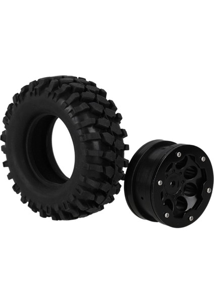 Rc Rock Crawler Truck Monte Edilmiş 1.9 In Metal Beadlock Tekerlekler (Yurt Dışından)