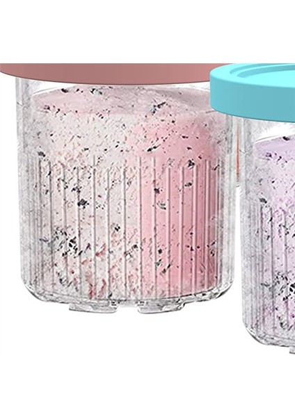 Ninja Creami Pints NC301 NC300 Serisi Için 4 Adet Dondurma Pintleri Kupası (Yurt Dışından)