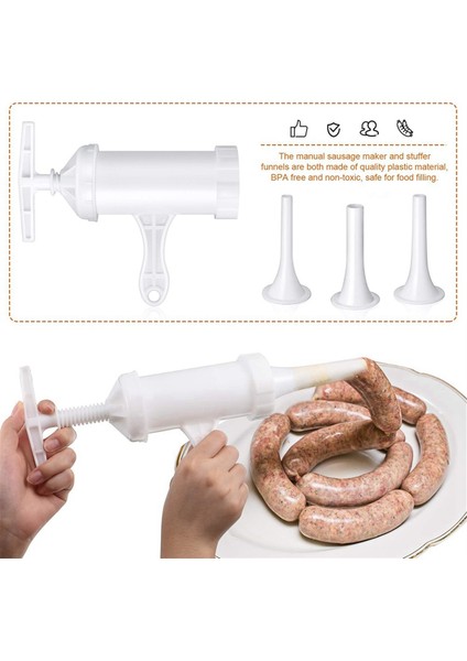 Sosis Doldurma Makinesi Manuel Sosis Makinesi Plastik Et Doldurma Makinesi Doldurma Makinesi (Yurt Dışından)