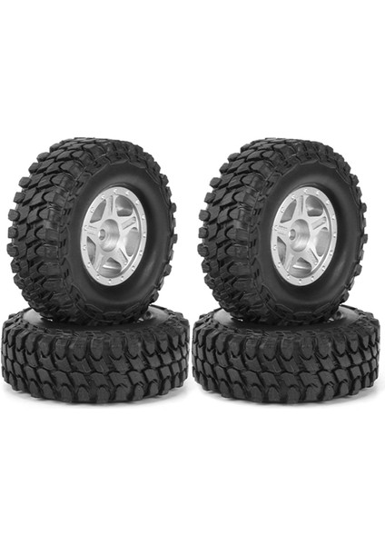 4 Adet 55MM 1.0 Inç Beadlock Jant Lastiği 1/18 1/24 Rc Araba Için, 2 (Yurt Dışından)