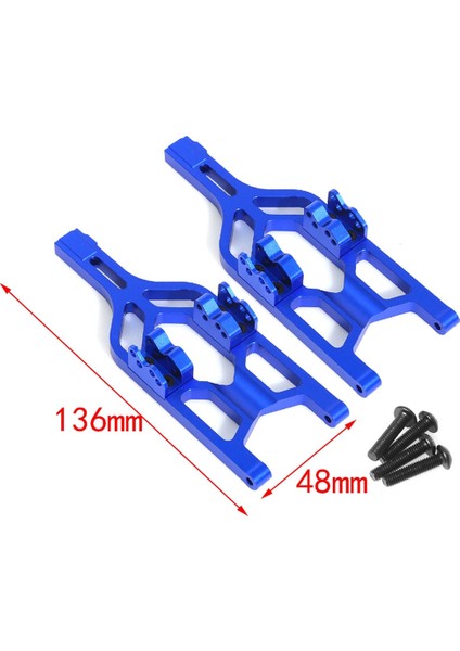 Traxxas 110 Rc Araba Mavi Için Ileri ve Geri Alt Kol Salıncak Kolu Kiti (Yurt Dışından)