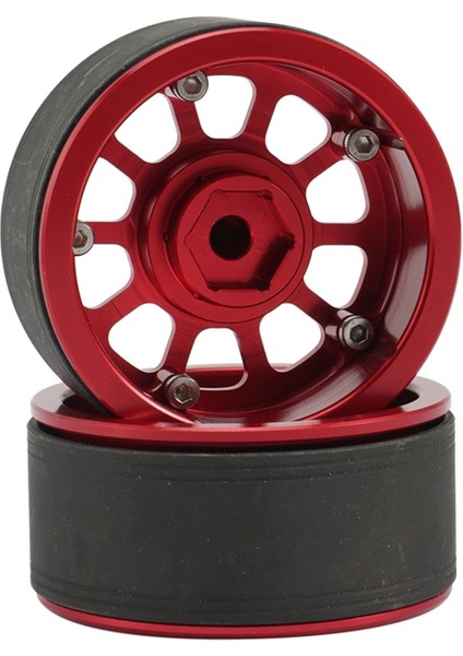 Adet 110GADET 1.9 Beadlock Tekerlek Jant Göbeği 110 Rc Paletli Araba Için 1 (Yurt Dışından)