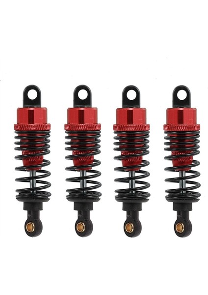 Tamiya TT01 TT02 MF01X M05 110 Için 4 Adet Amortisör Damperi Kırmızı (Yurt Dışından)