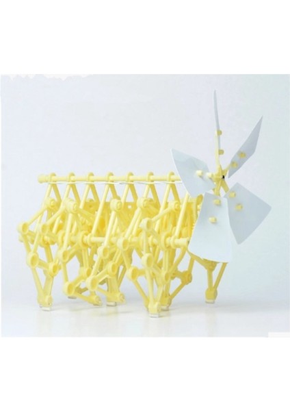 Mini Strandbeest Model Kiti Rüzgar Enerjisi Kendin Yap-Canavar (Yurt Dışından)