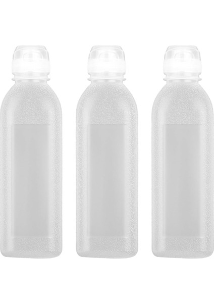 Baharat Sıkma Şişeleri Soslar Için Sıkma Şişeleri 3 Adet 500ML (Yurt Dışından)