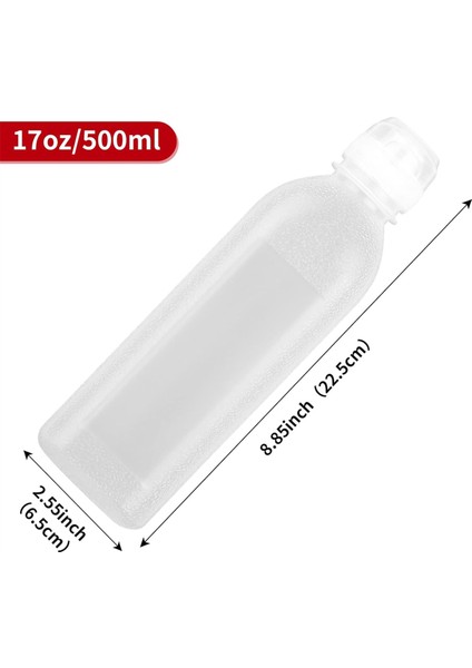 Baharat Sıkma Şişeleri Soslar Için Sıkma Şişeleri 3 Adet 500ML (Yurt Dışından)