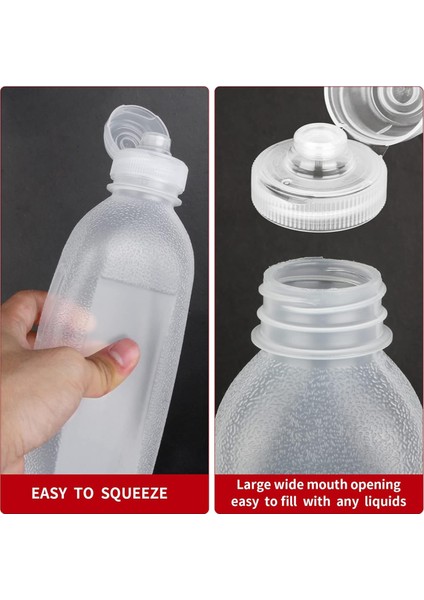Baharat Sıkma Şişeleri Soslar Için Sıkma Şişeleri 3 Adet 500ML (Yurt Dışından)