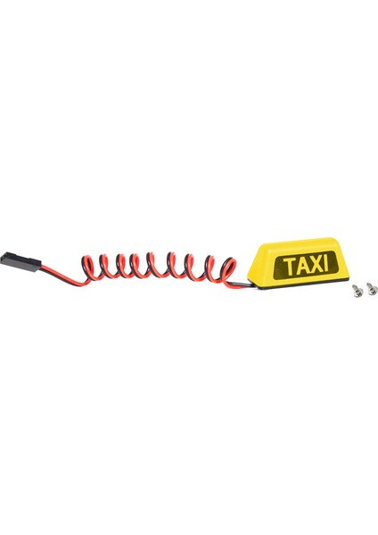 Taxı Araba Tavan Lambası Evrensel Rc Araba 1/10 Rv 1/8 Sarı (Yurt Dışından)