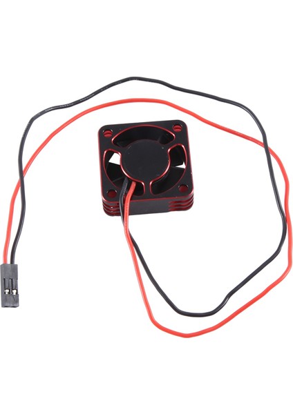 Metal Kabuk Esc Motor 25MM Soğutma Fanı Rc Araba Yedek Parçası Kırmızı (Yurt Dışından) modelleri
