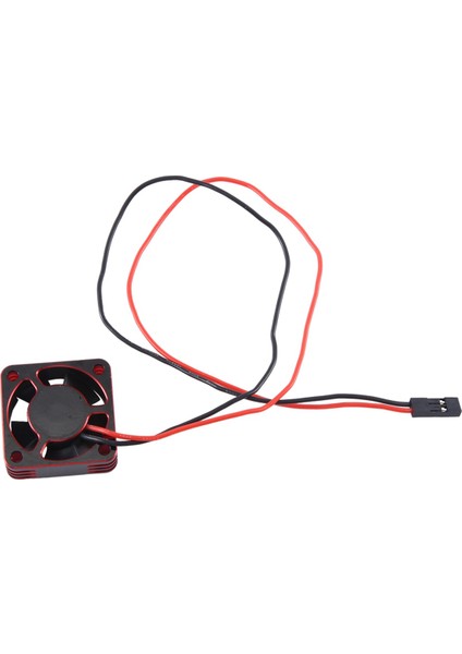 Metal Kabuk Esc Motor 25MM Soğutma Fanı Rc Araba Yedek Parçası Kırmızı (Yurt Dışından) fırsatları