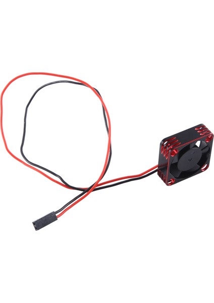 Metal Kabuk Esc Motor 25MM Soğutma Fanı Rc Araba Yedek Parçası Kırmızı (Yurt Dışından) indirimleri