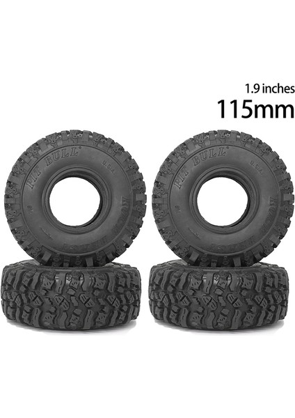 Rc Kontrol Arabası 110 1.9 Lastik Köpüğü 115X46MM Trx4 Eksenel SCX10 (Yurt Dışından)