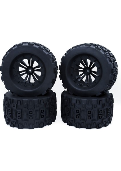 4 Adet 125MM 1.9 Beadlock Jant Lastik Seti 1/10 Rc Paletli Araba Için (Yurt Dışından)