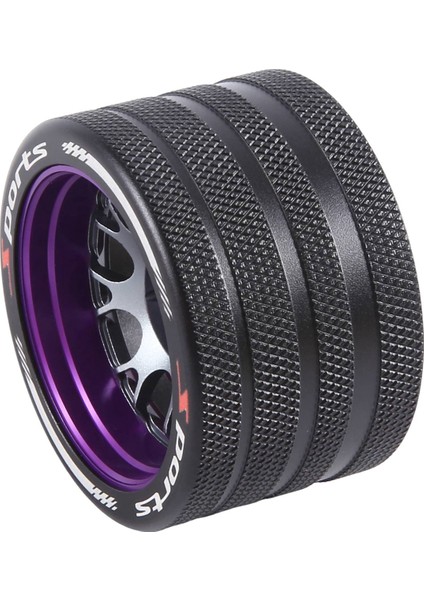 Sanwa MT4WFLY X9 Için Fren Diskikaliperli Rc El Çarkı Mor (Yurt Dışından)