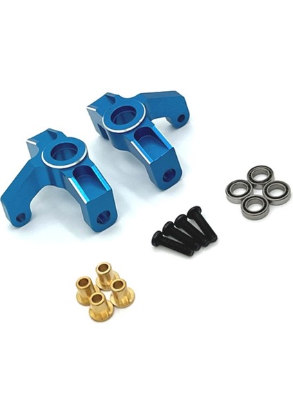 Rc Araba Yükseltme Direksiyon Kupası Yatak Seti Jjrc C8803 Wltoys Mavi (Yurt Dışından)