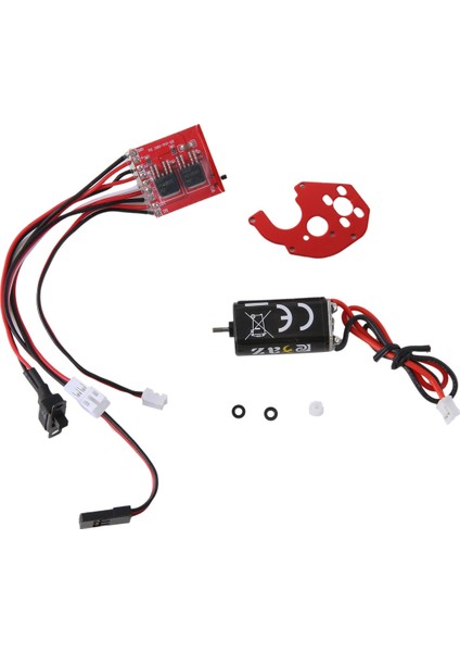 Rc Esc 20A Fırça Motor Hız Kontrol Cihazı Frenli Rc Araba Tekne Tankı Için (Yurt Dışından)