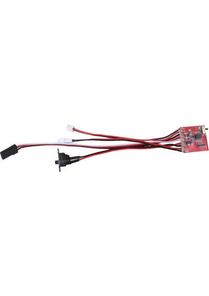 Rc Esc 20A Fırça Motor Hız Kontrol Cihazı Frenli Rc Araba Tekne Tankı Için (Yurt Dışından)