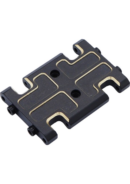 Axial AX24 124 Için Pirinç Şasi Kaydırma Plakası Şanzıman Montajı (Yurt Dışından)