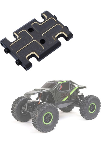 Axial AX24 124 Için Pirinç Şasi Kaydırma Plakası Şanzıman Montajı (Yurt Dışından)