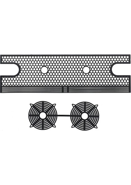 Metal Mesh Simülasyon Su Tankı Radyatörü, Gümüş (Yurt Dışından)