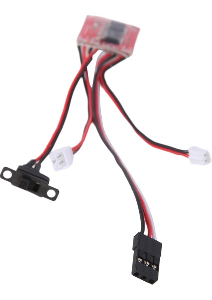 Rc Esc 20A Fırça Motor Hız Kontrol Cihazı Frenli Rc Araba Tekne Tankı Için (Yurt Dışından)