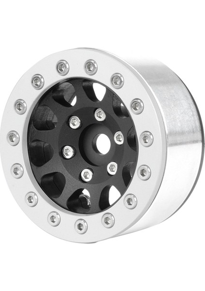 Gümüş Siyah Kenar 4 Adet 1.55 Inç Metal Tekerlek Model Araba Aksesuarları (Yurt Dışından) fiyatları