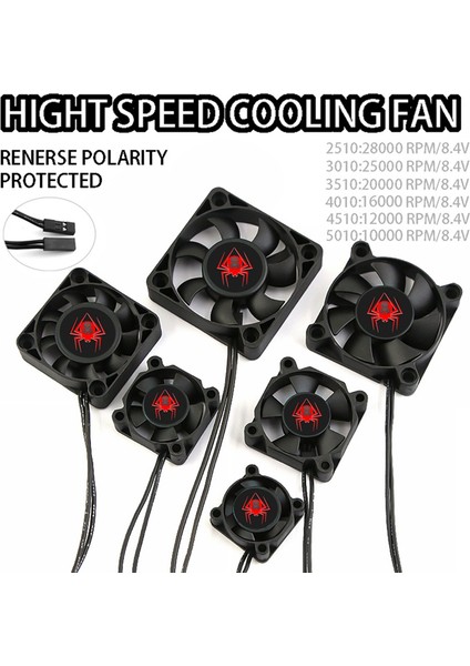 Esc Motor Isı Dağılımı Rc Araba Parçaları Için Soğutma Fanı 35MM (Yurt Dışından) fiyatları