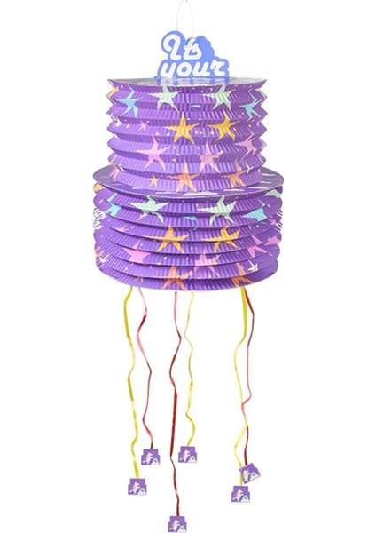 Çocuk Partisi Pinata Oyuncak Hediye Kızlar Mutlu Yıllar Partisi Dekorasyonu (Yurt Dışından)