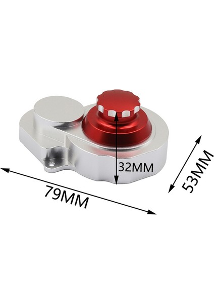Rc Araba Yükseltme Parçaları Cnc Alüminyum Vites Kutusu Kapağı Traxxas Için (Yurt Dışından)