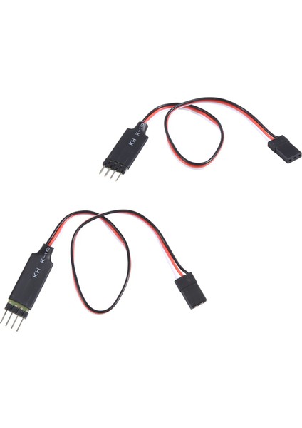 LED Lamba Kontrol Anahtarı Panel Sistemi Rc Araba Için 3 Kanalı Açmakapatma 2 Adet (Yurt Dışından)