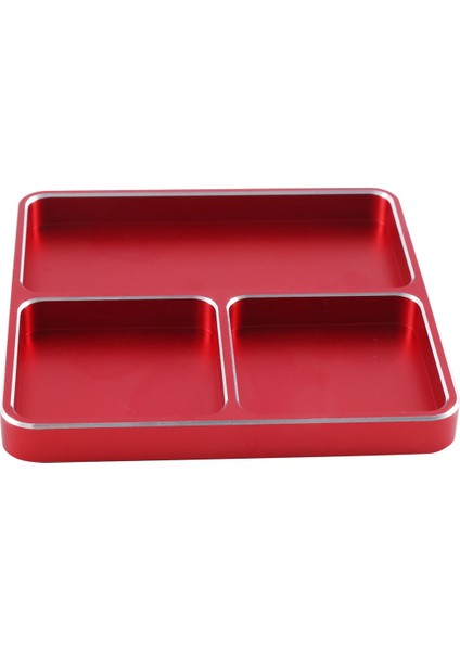 100X100MM Metal Vidalar Tepsi Vidaları Tutucu Plaka Kırmızı + Gümüş Kenar (Yurt Dışından) indirimleri