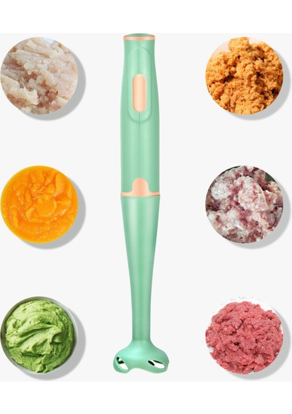 El Blender Mutfak Gıda Sebze Öğütücü Gıda Mikseri Abd Fişi Yeşil (Yurt Dışından)