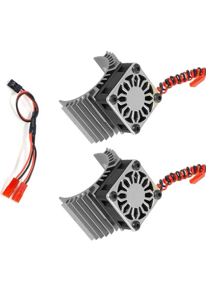 Rc Motor Soğutma Fanı Isı Emici 36MM Rc Araba Için 18 110 Ölçek Siyah (Yurt Dışından) modelleri